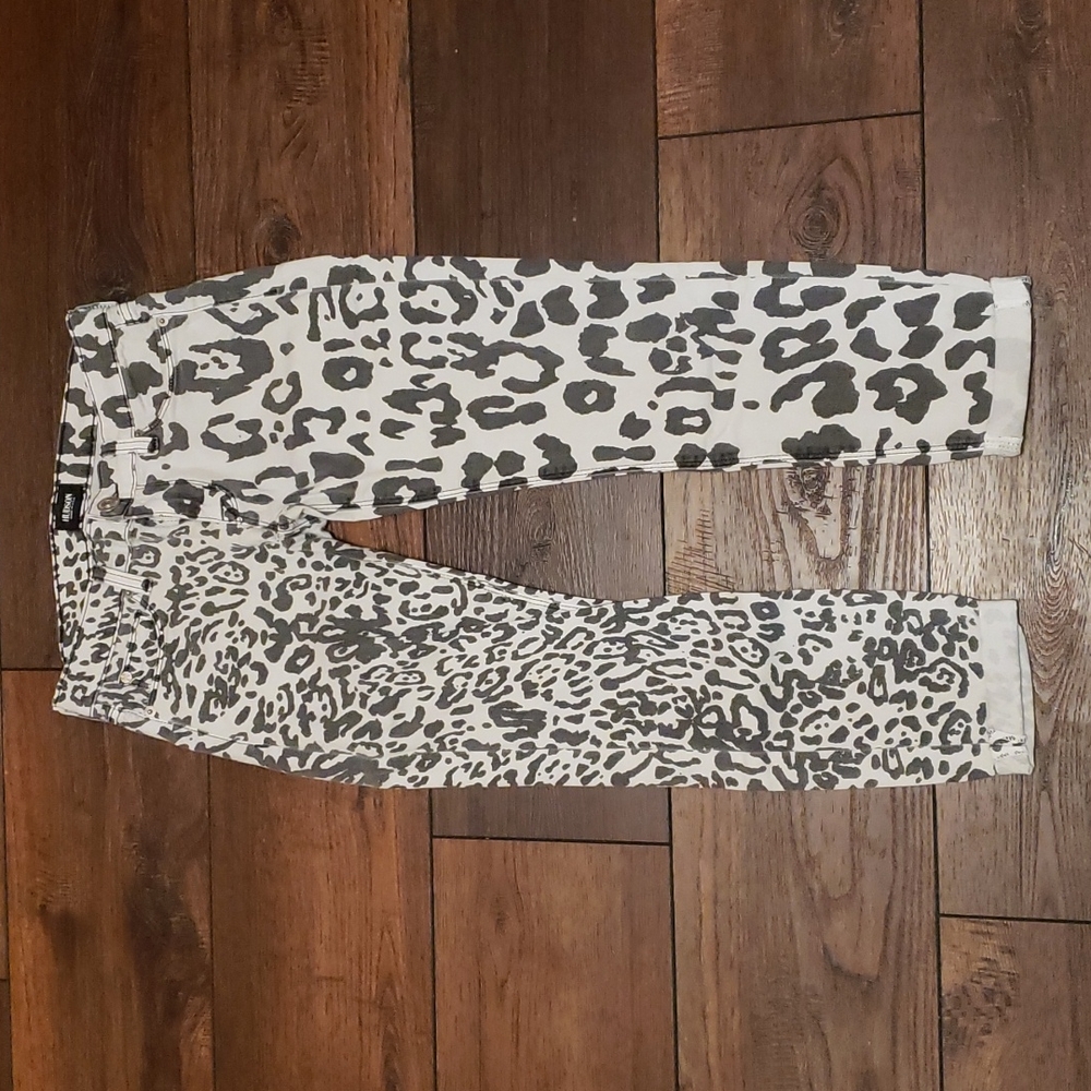 Animal print Hudson pants